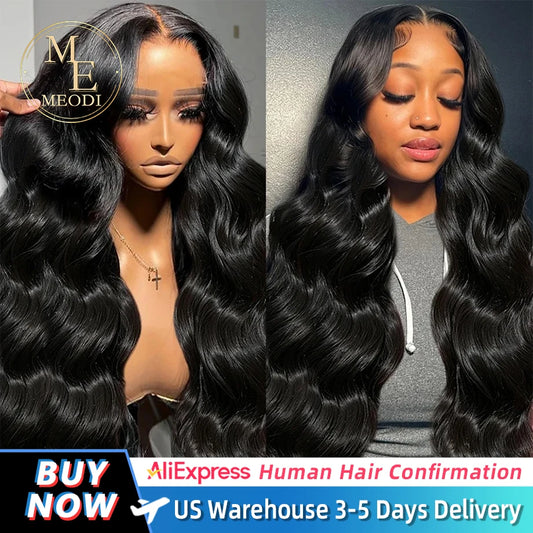 250 Density Body Wave 13X6 Hd Lace Frontal Wig Human Hair 360 Brazilian Pre Plucked Lace Wigs for Women 13X4 Hd Lace Front Wigs